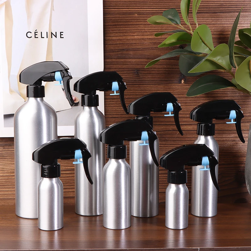 Premium Refillable Aluminum Sanitizer Spray Bottle - High-Quality, Corrosion-Resistant, Portable Pump Container