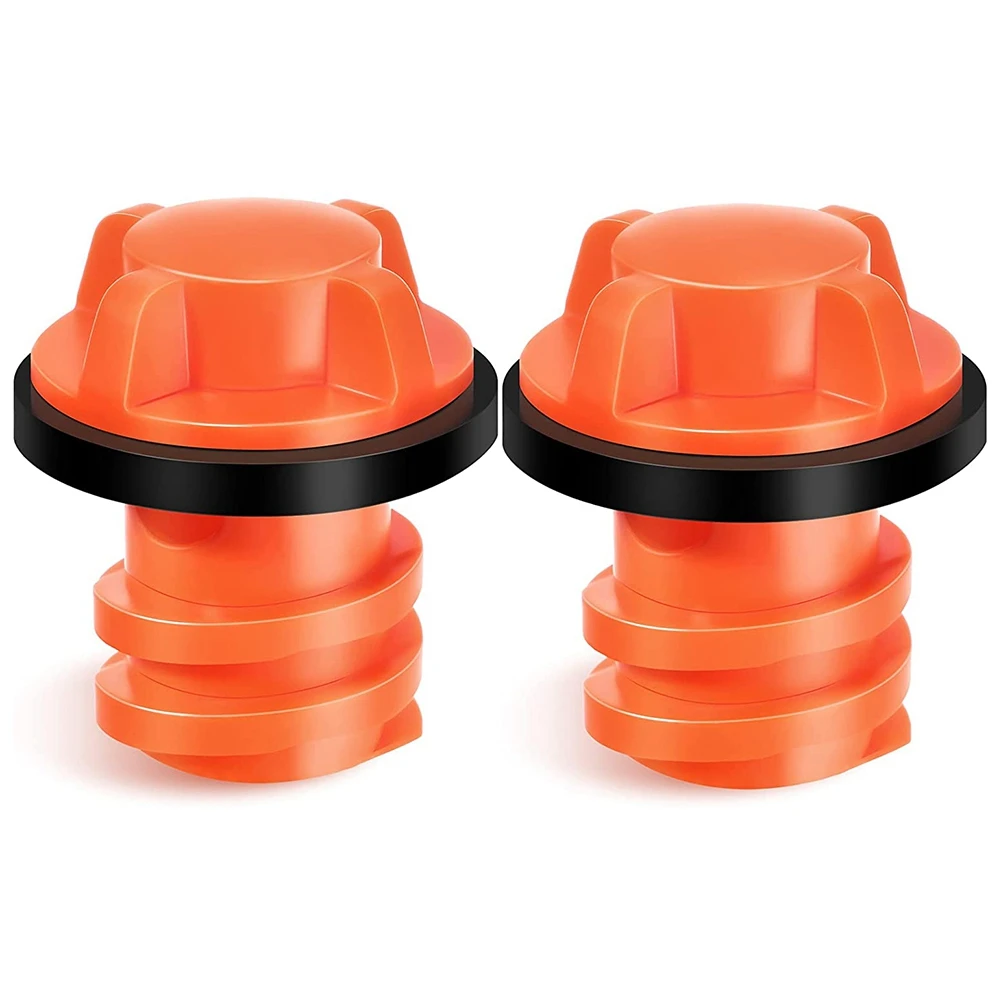 ABZV-Cooler Drain Plugs Replacement Compatible with Most Rotomolded Coolers,Small Drain Plugs with Leak-Proof Design 2Pcs