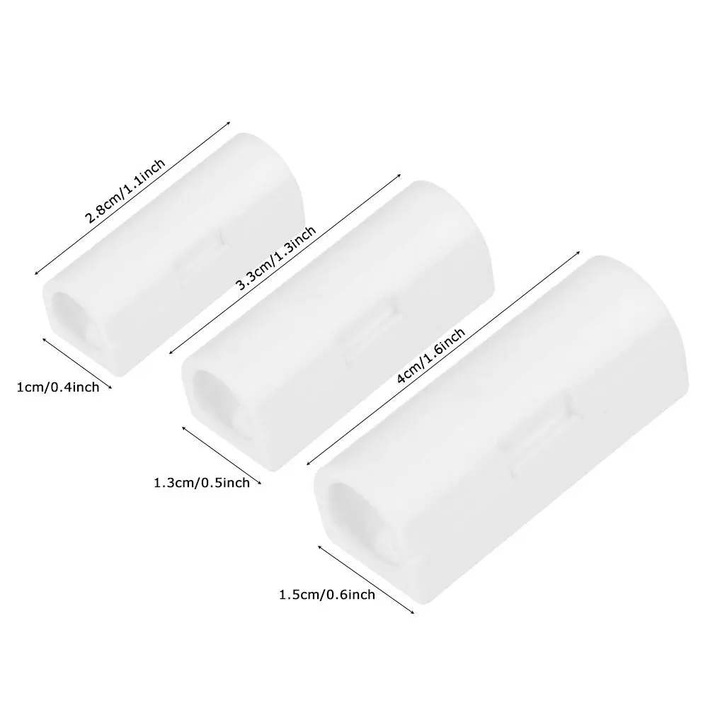 Cable Clip 16/20Pcs Data Line Fixer Holder Self-adhesive Wire Management Clamp Fastener Home Hardware