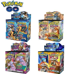 Cartes Pokemon Version anglaise, 360 pièces/boîte, boîte Booster meilleure vente, cartes de Collection épée bouclier, Carte de jeu, jouets de combat pour enfants, cadeau 