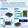 Intel Pentium Gold 8505 Soft Router 6 Lans i226-V 2.5G Fanless Mini PC COM HD DP USB Type-C DDR5 SATA pfSense Firewall Appliance 4
