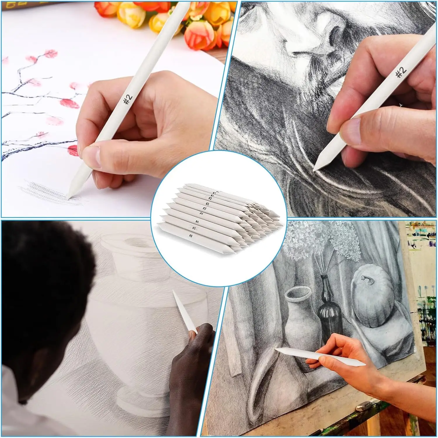 Sketching Eraser Set 6