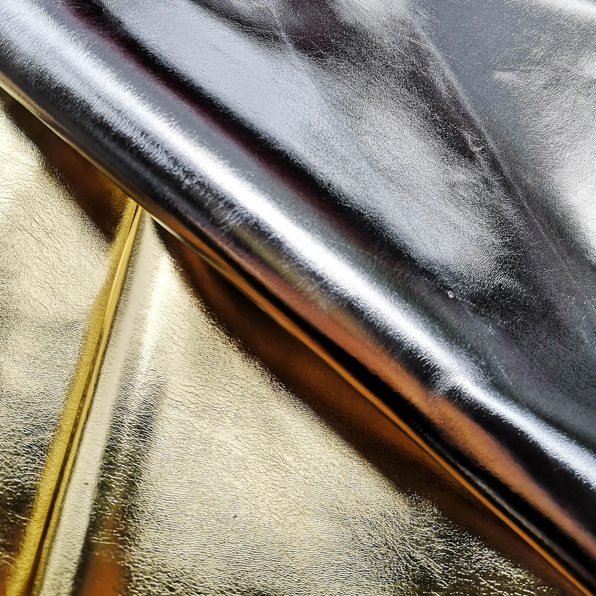 Soft Cosplay fabric Gold pu leather for Crafts Making Leather Earrings Bows Handbag Sewing metalic silver faux leather 50x135cm leather fabric vinyl fabric vinyl sewing fabric