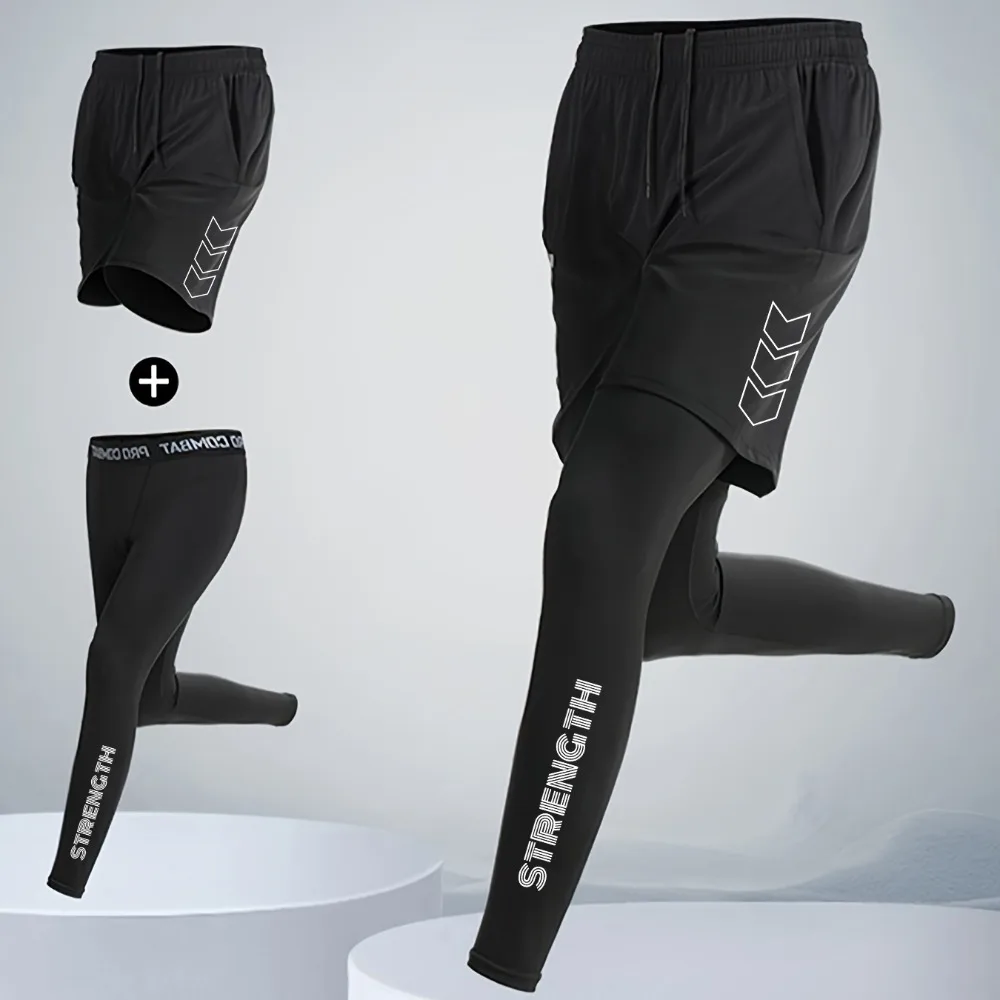 Men Training Athletic Pants Quick Dry 2