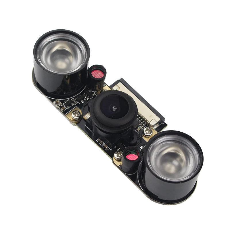 Raspberry Pi Night Vision Camera with 2 Infrared Light 5MP OV5647 Webcam 75 175
