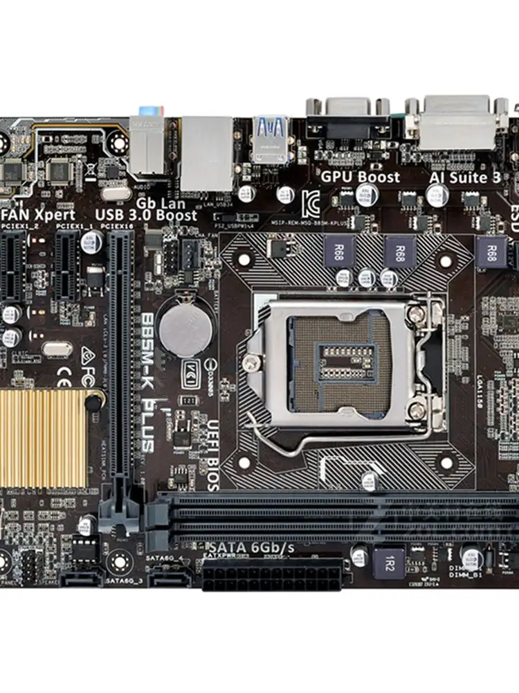 

For B85M-K PLUS LGA 1150 Intel B85 Desktop Motherboard DDR3 1333MHz Memory 16GKit Xeon E3-1280 V3 CPU Micro ATX