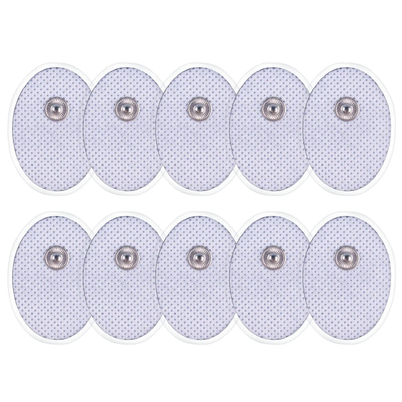10/20 Stück Selbstklebende TENS-Elektrodenpads für Akupunktur-Therapie, Massagegerät-Pads, Puls-EMS-Muskelstimulator, Massage-Aufkleber – Detail 23