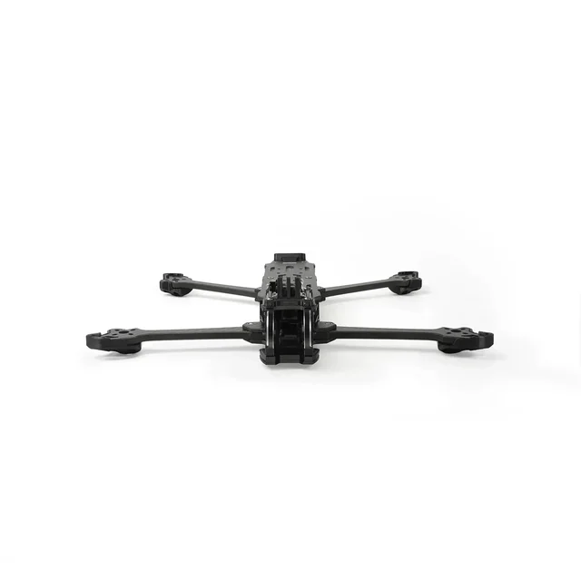 GEPRC MOZ7 Frame: 320mm Wheelbase, 6mm Arm, Dual Motor Mounts, Heat Sink, Compatible O3/Avatar for 7-7.5 5