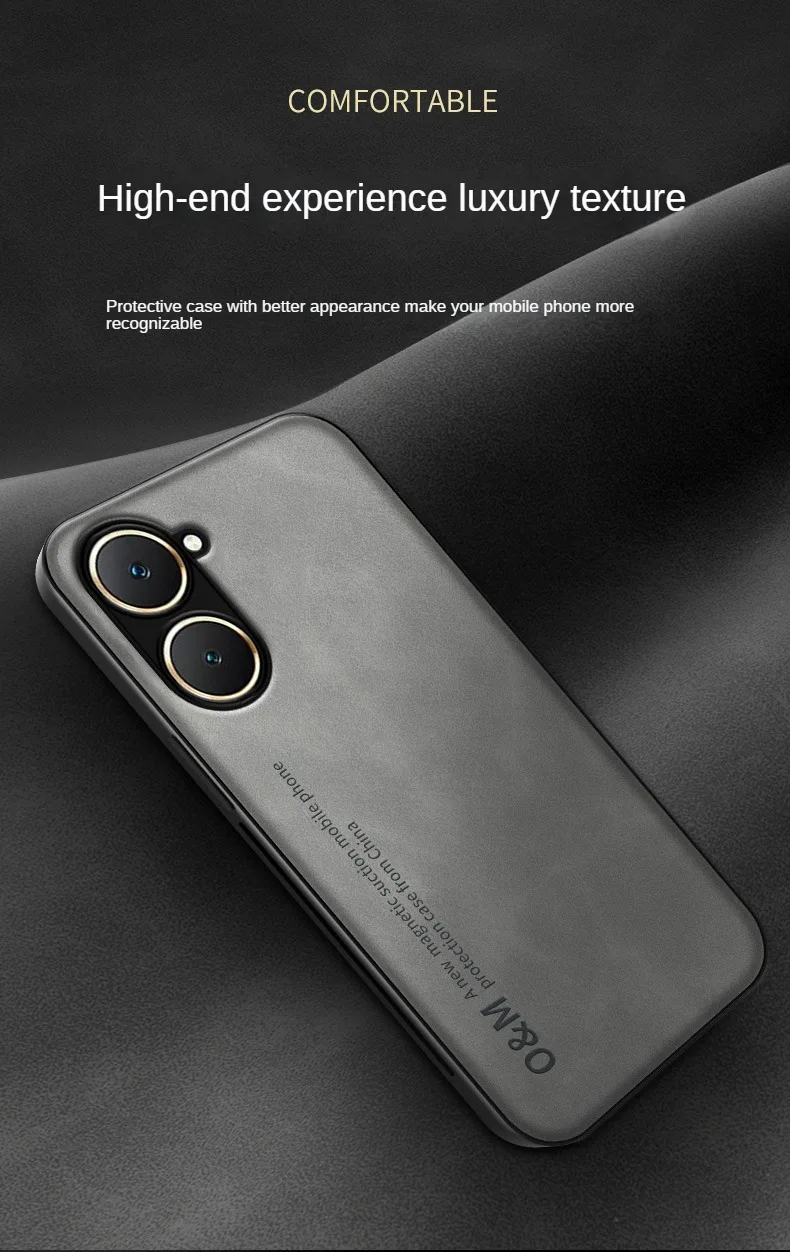 Shockproof Phone Case For Vivo Magnetic Car Mount Protective Cover_voghion.com