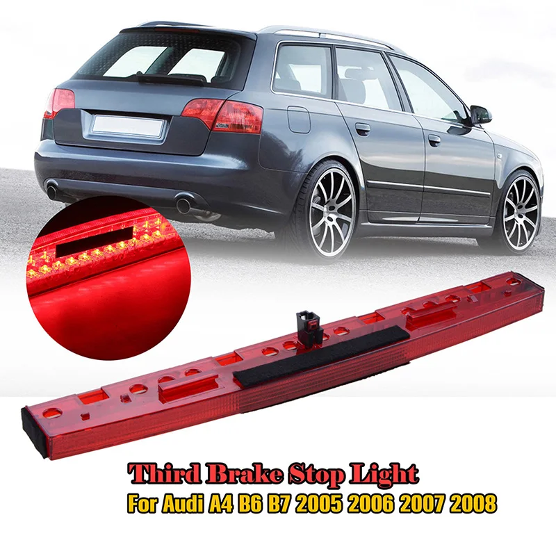 Fit For Audi A4 B6 B7 Cabrio Coupe 20022008 Led Third Tail Brake