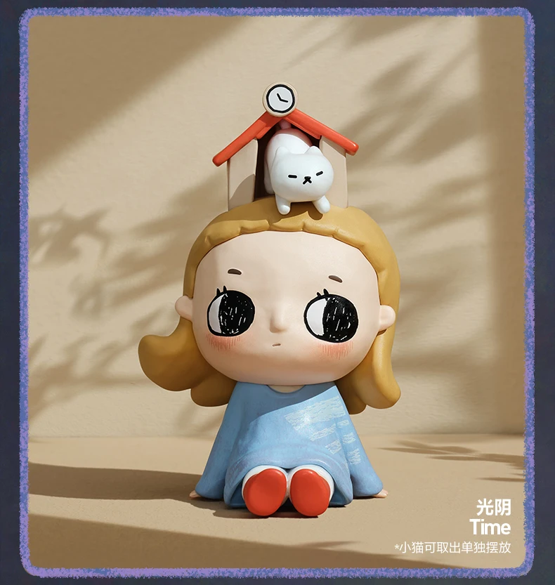 POPMART Nyota Growing Up By Your Way Serie Blind Box Spielzeug Kawaii Anime Action Figure Überraschung Mystery Box Puppen Mädchen Geschenk – Detail 6