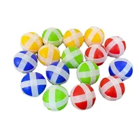 12PCS random suction cup stick target ball outdoor sport receive game throwing catch ball children parent-child interactive toy 4