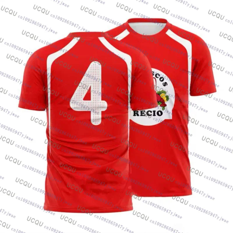 2026 Meeresfrüchte Garnelen Recio Print Kinder Sportbekleidung Lässiges Weihnachtsgeschenk Party T-Shirt Top Harajuku Eltern-Kind Passende Outfits Top – Detail 17