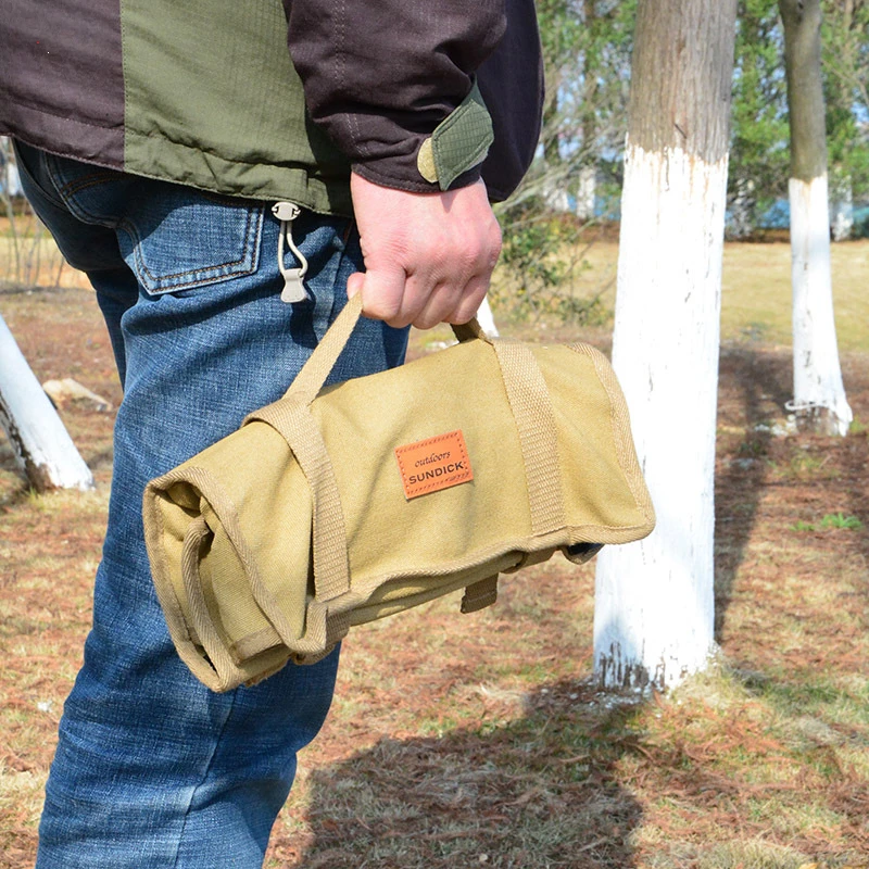 Outdoor Camping Tent Nail Storage Bag Canvas Nail Bag