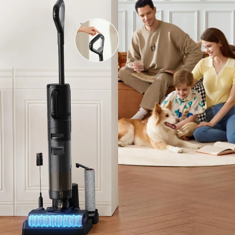 Dreame M13 Beta Smart Wet Dry Vacuum, Floor Cleaner Mop Combo Aspirapolvere Cordless 4 In 1 Con Asciugatura Ad Aria Calda Uguale A Dreame H12 Dual