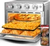Geek Chef Air Fryer Toaster Oven, 7-In-1 Toaster Oven with Toast, Bake, Air Fry, Broil Convection Function, 26QT, Sta 1