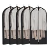 1PC Three-dimension case for dresses wardrobe clothes cover suit cover with zipper garment bag with clear window coat protector 1