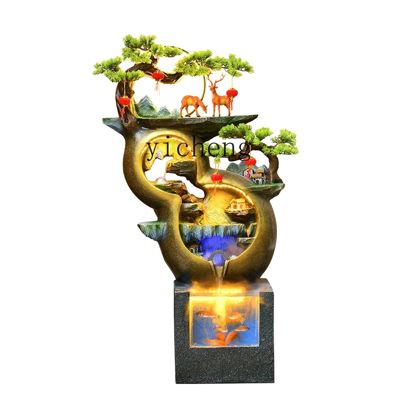 

Yy Новая китайская тыква, увлажнитель воды, фонтан, украшение для ландшафта, аквариума