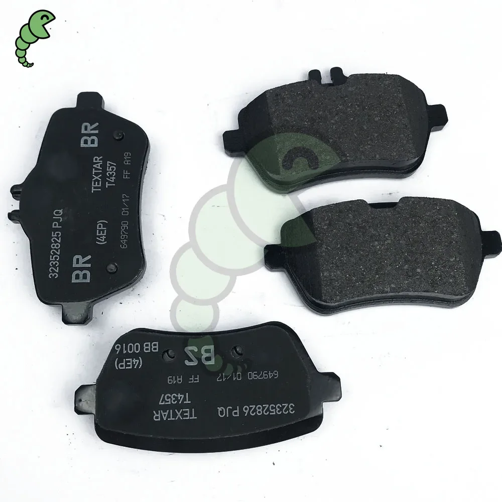 Car Brake Pads Set Ceramic Pad Front Friction Plate 0084200820 Brake Shoes Behind for Mercedes-Benz A0084200820 Brake Pad Back Skin