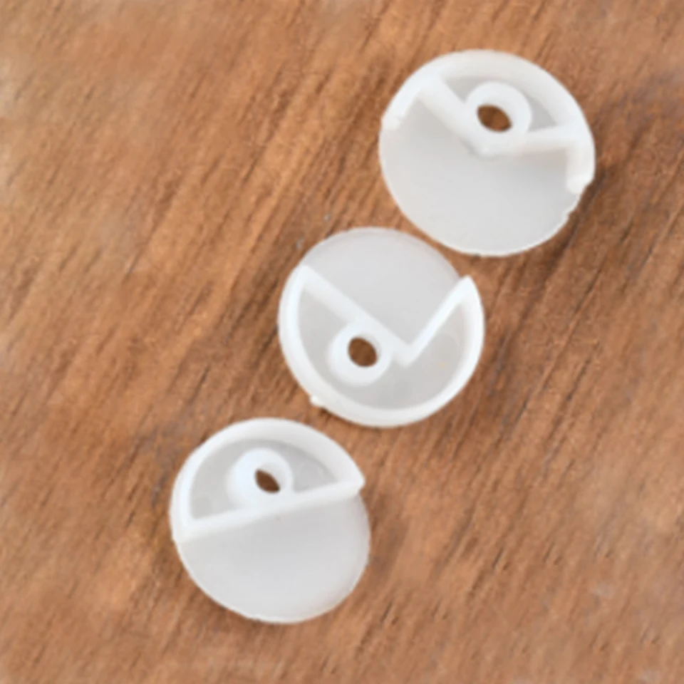 Kit 20 Clip Fermavetro Trasparenti - Con Viti Per Armadi E Porte - Foto 5