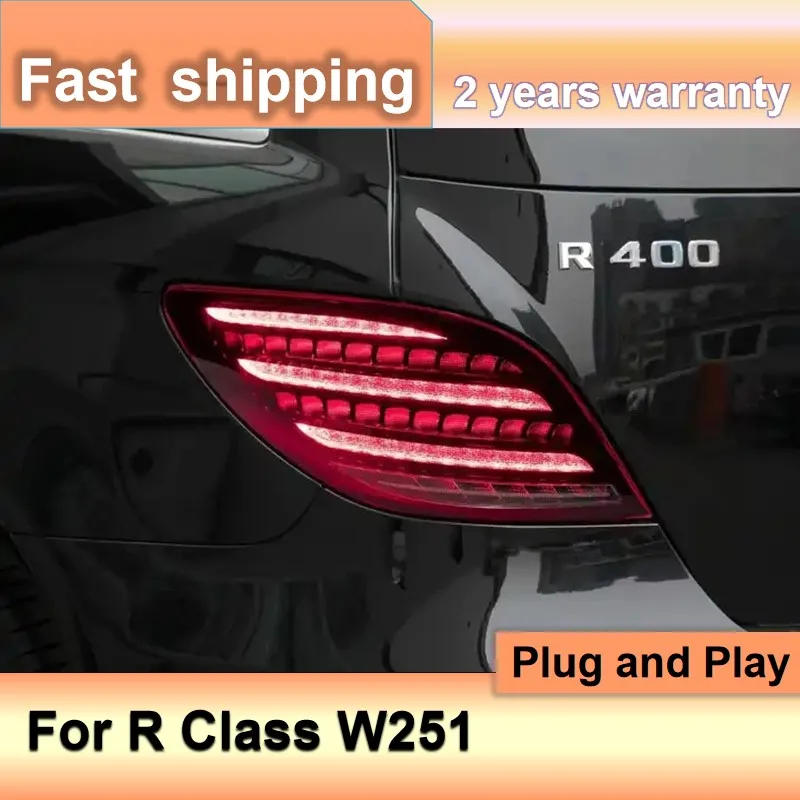 

Car Accessories for Mercedes W251 R Class Tail Lights 2009-2017 Benz DRL Fog Brake Reversing Turn Signal