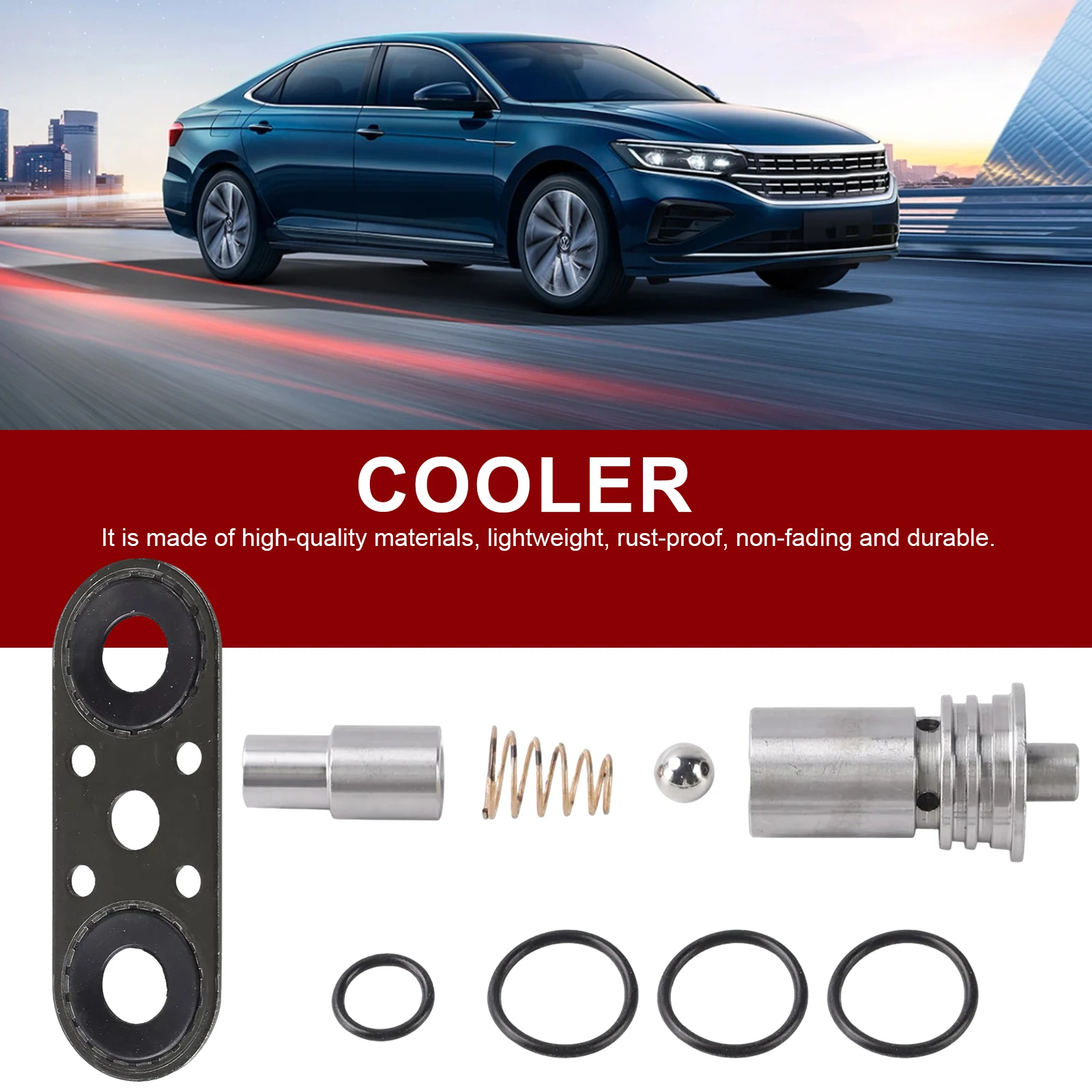 Metal Transmission Cooling System Upgrade Kit for 6L80 8L80