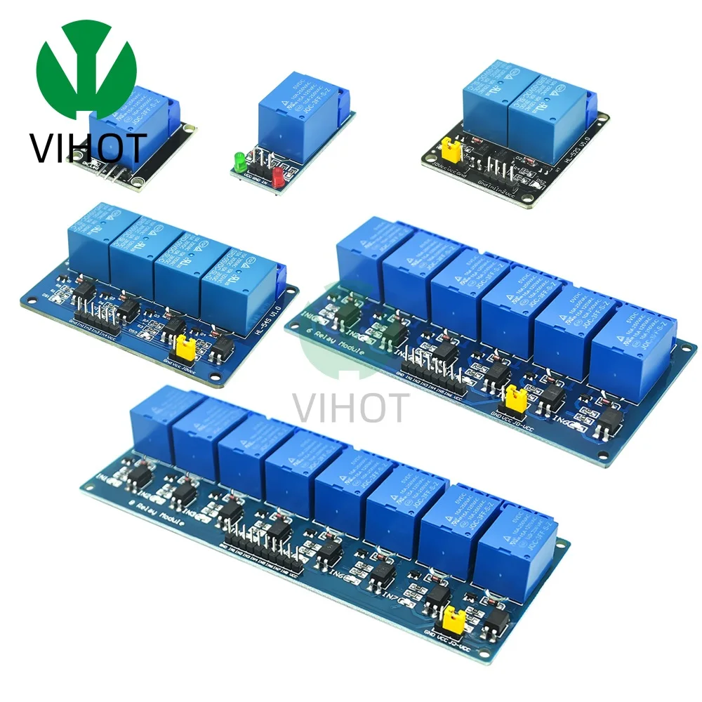 1-2-4-6-8-channel-dc-5v-relay-module-with-optocoupler-low-level-trigger