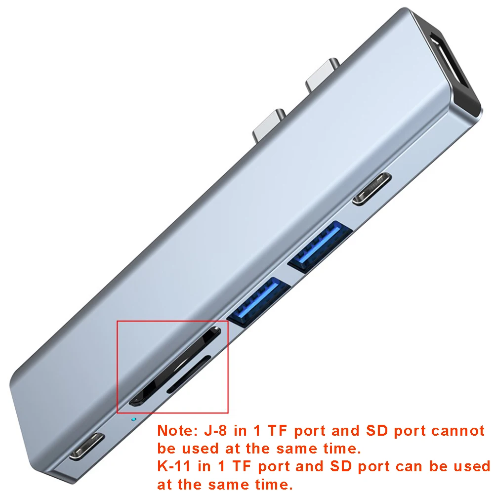 tipo c hub dock para macbook pro air usb c splitter