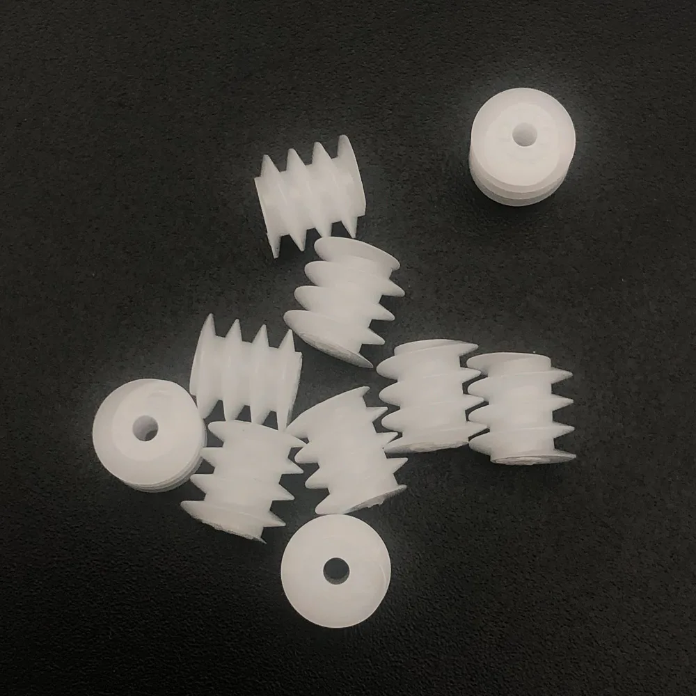 Description Picture 4 of item1000Pc/Lot 0.5M Plastic Spindle Worm Reduction Gear Dia.6MM X L/H 6MM Bore Aperture Hole 1.45MM 1.5MM 1.5A 0.5M661.5A 0.5 Module