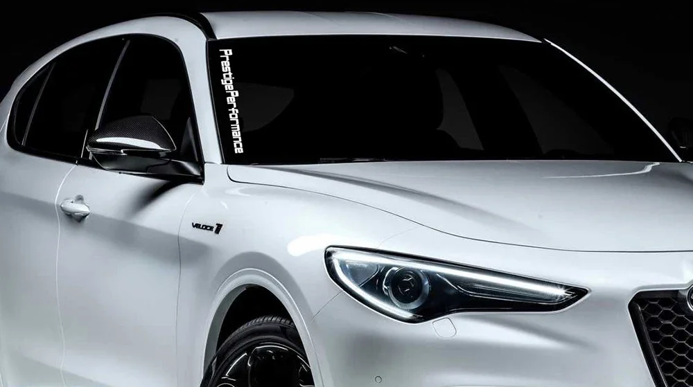 Auto Frontscheibe Aufkleber Prestige Leistung Styling Vinyl Film PVC Aufkleber Körper Dekoration Auto Tuning Aufkleber Zubehör – Detail 1