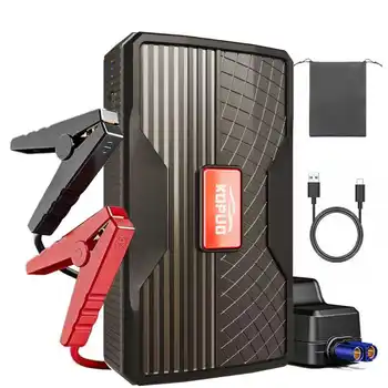 Avviatore di emergenza per auto 600A 12V Accumulatori e caricabatterie di riserva portatili per auto a benzina/diesel, motocicli, SUV