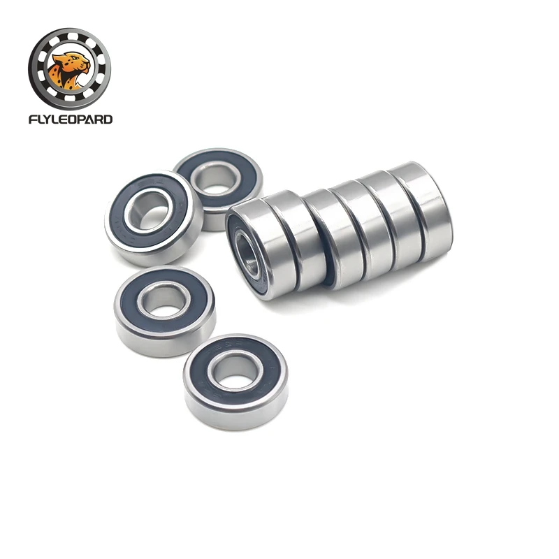10PCS R6RS 9.525X22.225X7.144mm 인치 소형 베어링 ABEC-7 R6 2RS 볼 베어링 R6RS