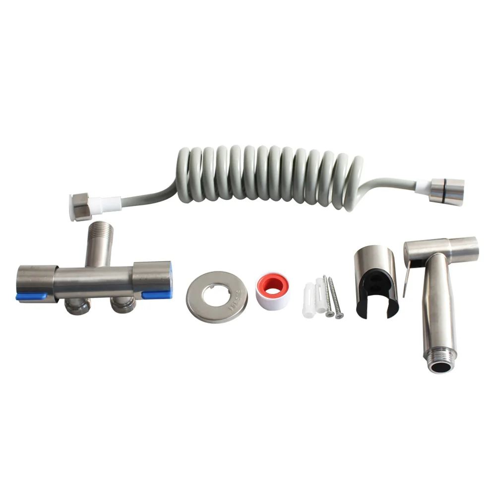 Talea WC Spray Bidet Sprayer Stainless Steel Toilet Water Spray Bidet Attachment with Hose