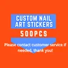The latest style 3D nail art stickers DIY nail art decals decorations that customers spontaneously need 1