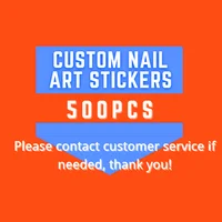 The latest style 3D nail art stickers DIY nail art decals decorations that customers spontaneously need 1