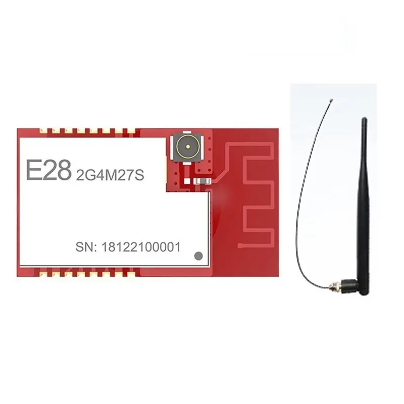 AT82-E28-2G4M27S Lora SX1281 무선 모듈 27Dbm SPI 장거리 ..