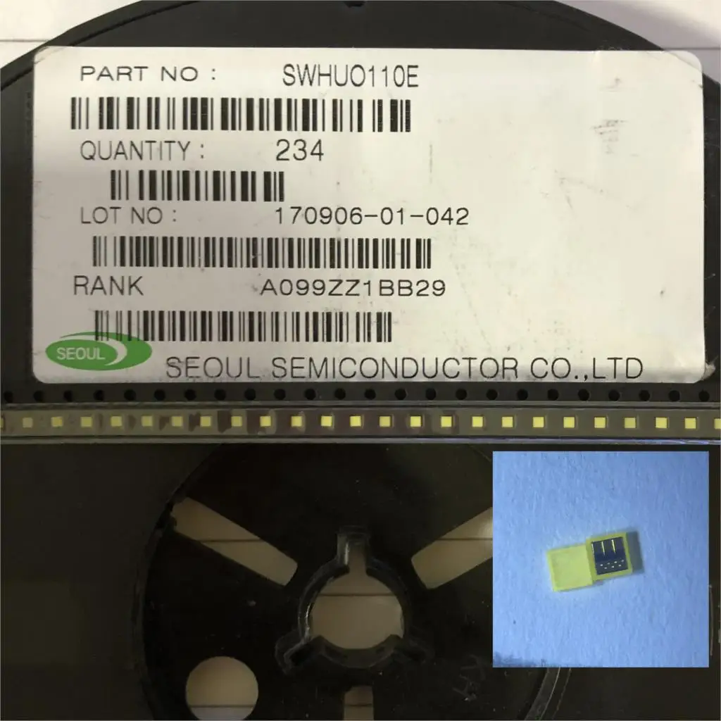 SEOUL LED Ʈ, 3W 3V CSP 1313,  ȭƮ LCD Ʈ, TV  ø̼ SWHUO110E, 1000 