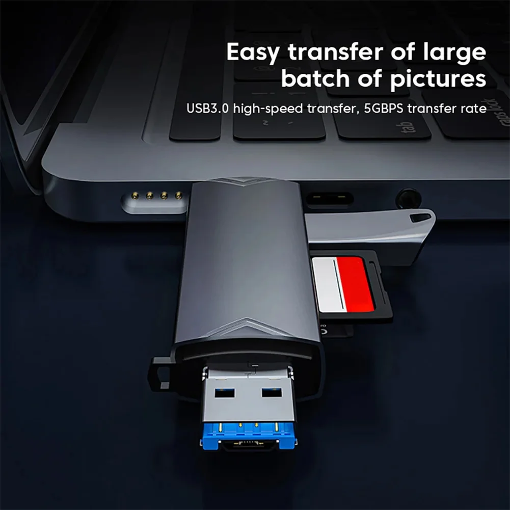 OTG Ÿ C SD TF ī  6 in 1 USB 3.0 ũ USB ÷ ̺  5Gbps   ٱ ī 