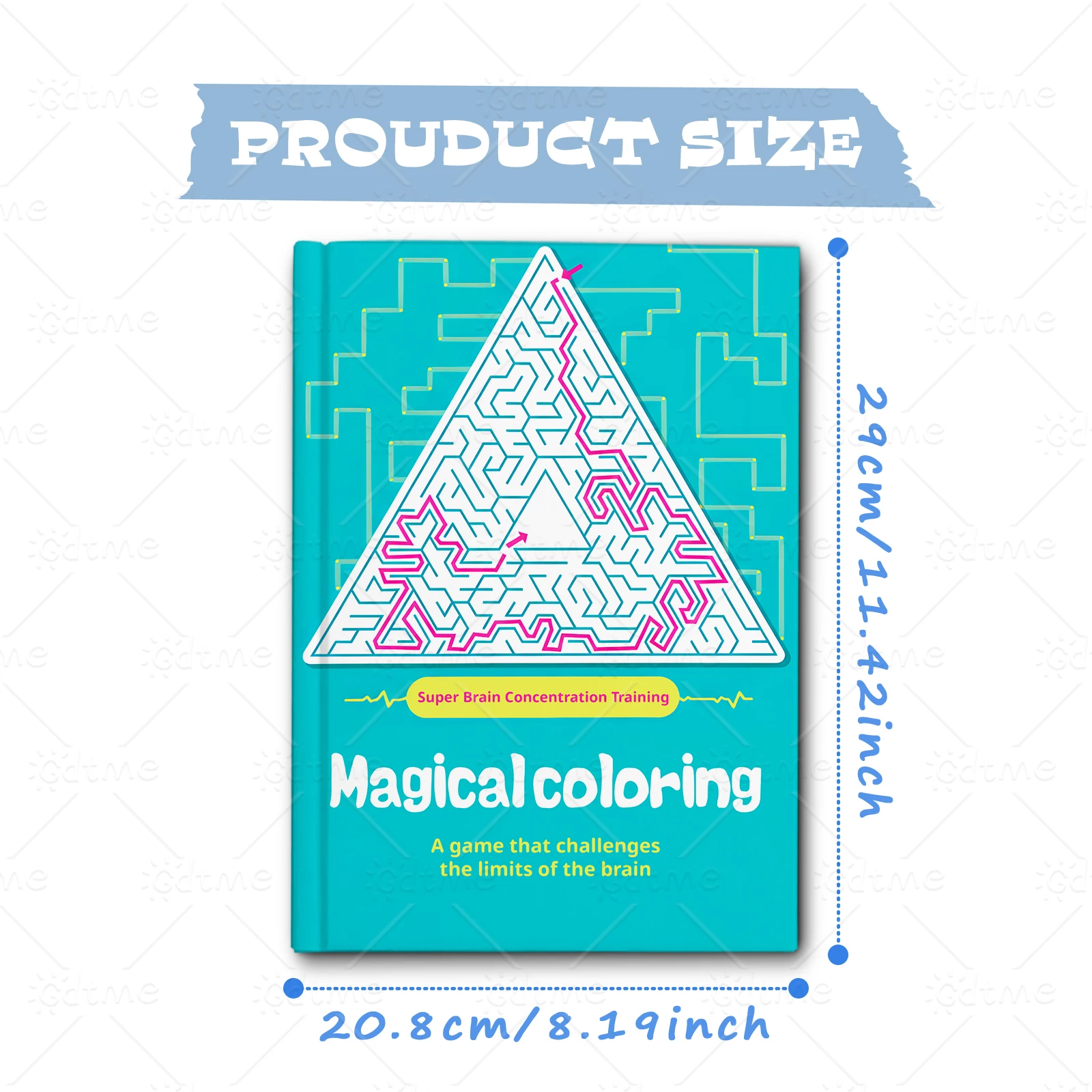 Çocuk Labirent Oyun Kitabı Öğrenci Konsantrasyon Eğitimi Entelektüel Gelişim Eğitici Erken Öğrenme Oyuncaklar Çocuklar Hediyeler
