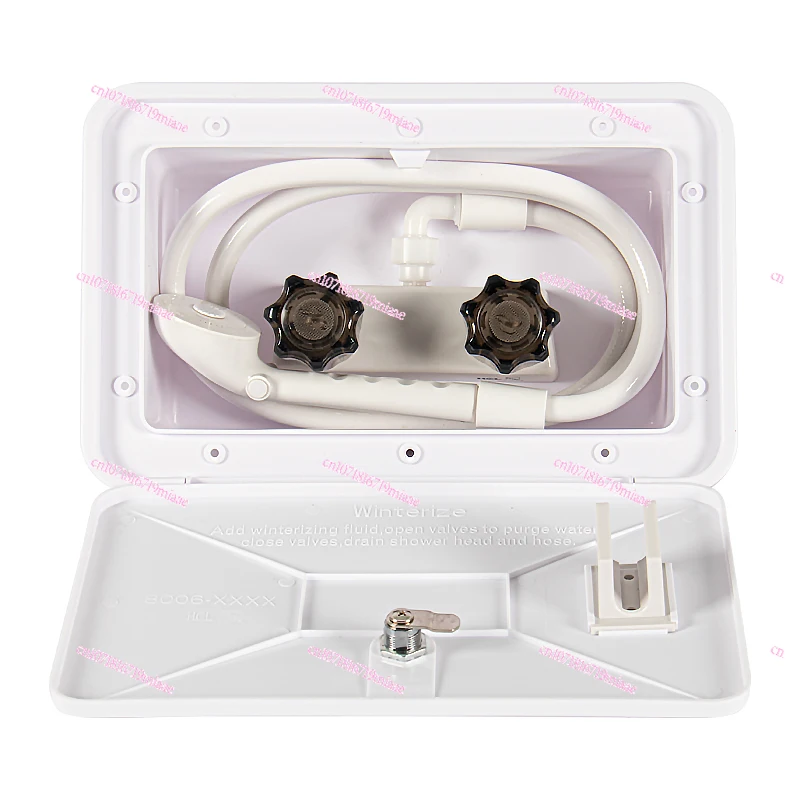 

RV Modification Accessories External Shower Box out-Cell Outdoor Pull-out Hot and Cold Switch