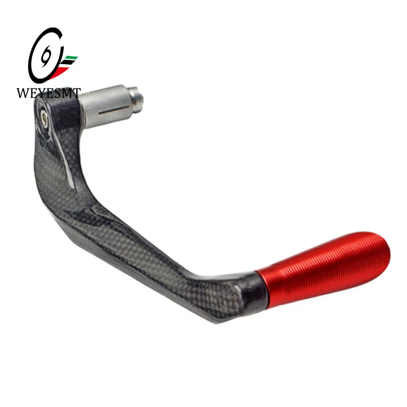 22mm Protector Handlebar Motorcycle Proguard Brake Clutch Systems Levers Protect Guard Autobicycle Handgrip Carbon fiber+Aluminu