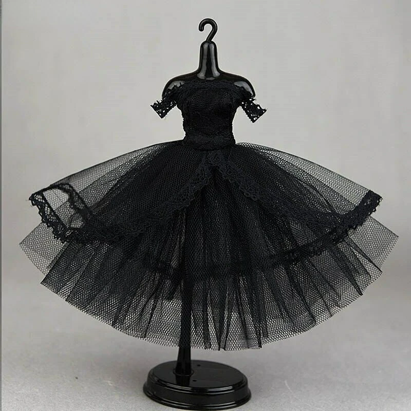

Black Princess Skirt 11.5 Inch Doll Dress Dress Dress Doll Accessories Birthday Gift for Boys and Girls