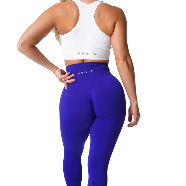 NVGTN Sólida Sem Costura Leggings Mulheres Soft Workout Tights Fitness