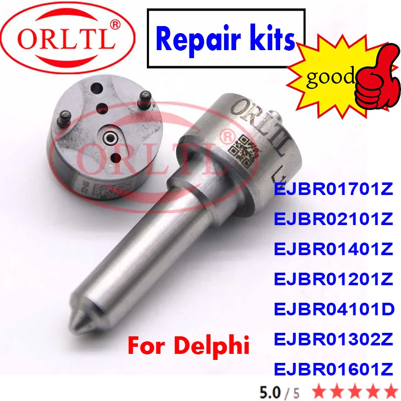 

Комплект для ремонта ORLTL сопла + клапана для инжектора Delphi EJBR01701Z EJBR02101Z EJBR01401Z EJBR01201Z EJBR04101D EJBR01302Z EJBR01601Z