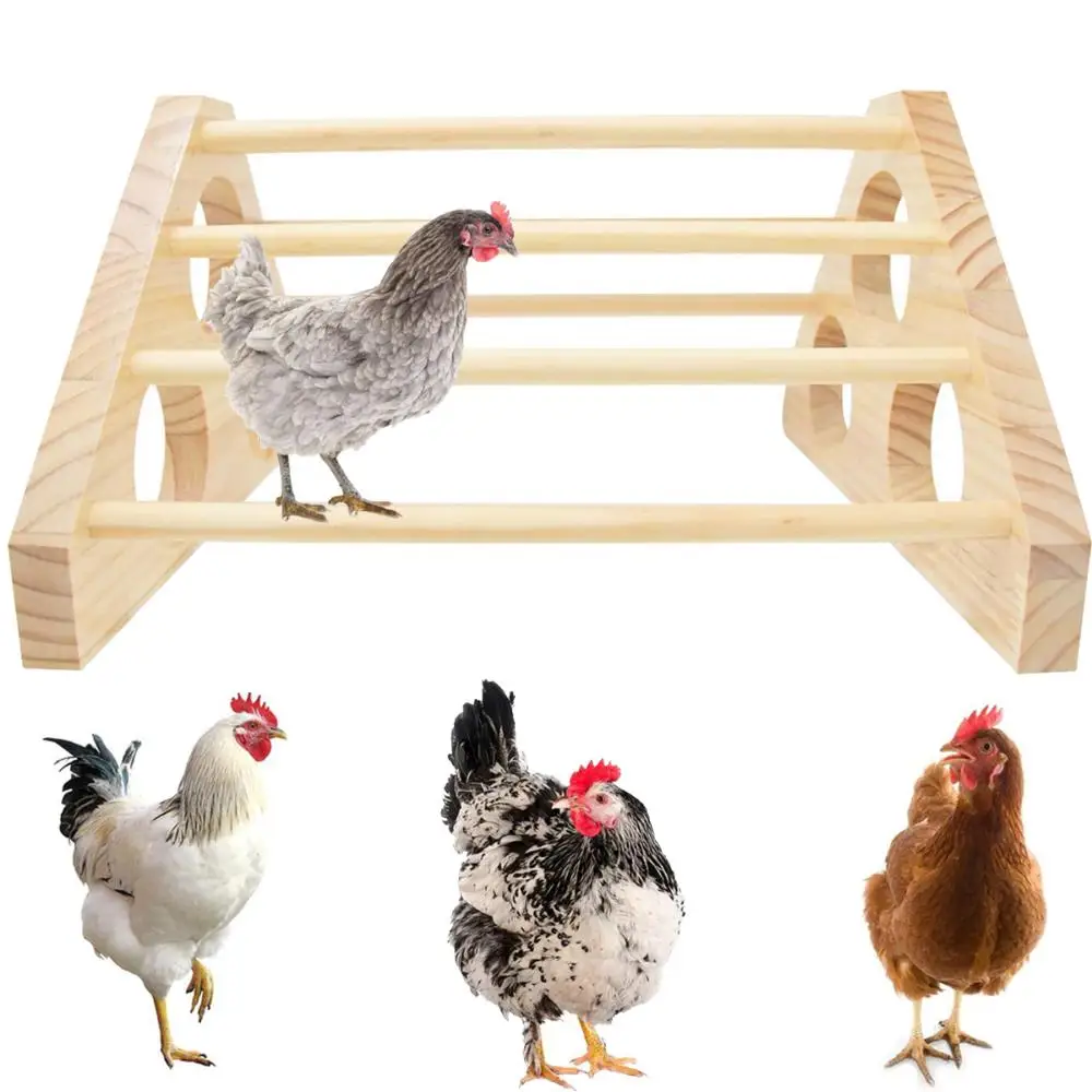 Wooden Poultry Roost Bar 5