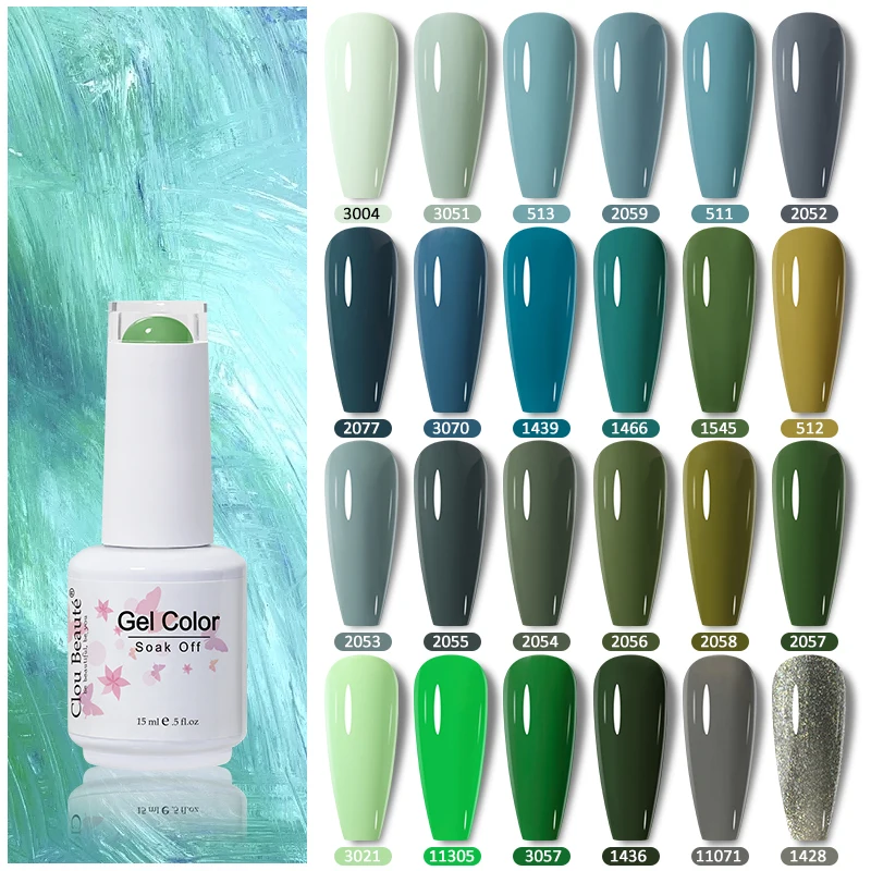 Gel Nail Polish 15ml Soak Off Base Top Coat Gel Nail Art