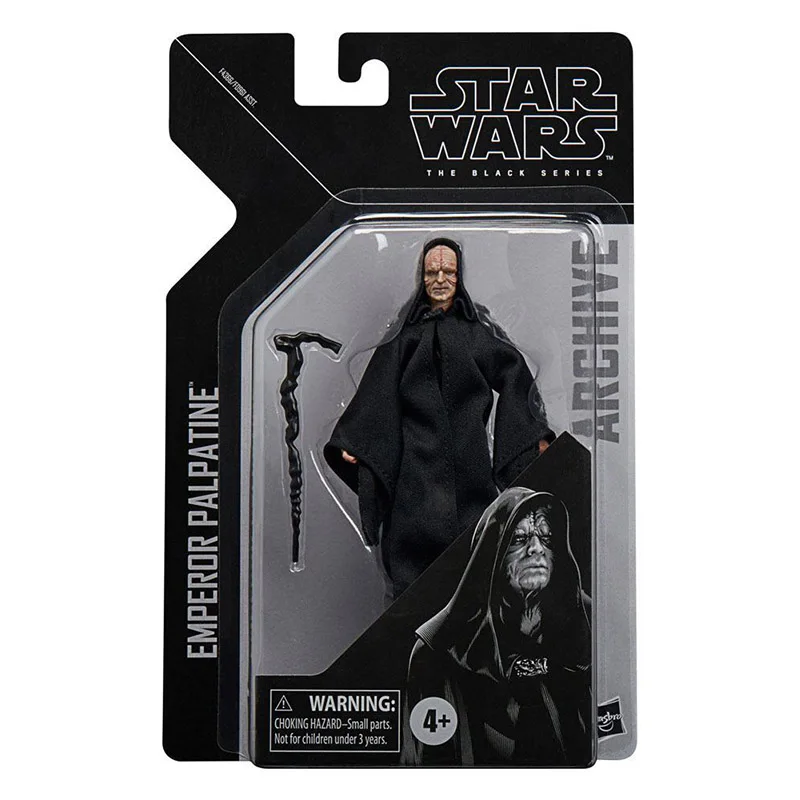 

Hasbro Star Wars The Black Series Archive Emperor Palpatine Action Figure Model Toy 6 Inch