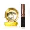 Meditation Bowl Buddha Sound Singing Bowl Nepal Handmade Tibetan Dharma Yoga Touching Percussion Instrument Copper Prayer Prop 5