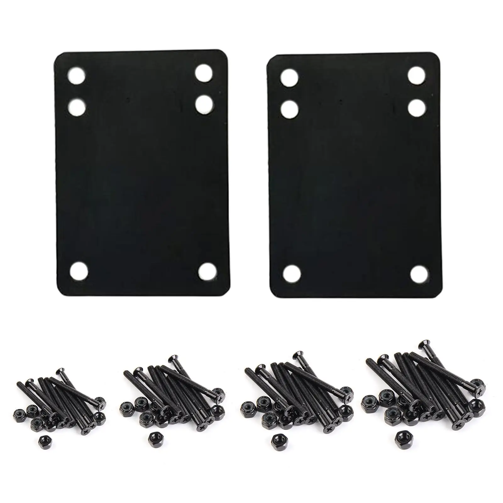 

High Performance Skateboard Truck Screws - Pack of 8 Mounting Bolts for Longboards