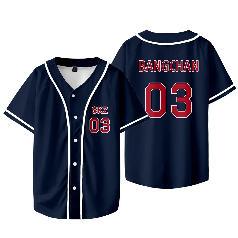 アイドル UNIFORM T-SHIRT Hyunjin Amazon.com: SKZ Baseball Jersey Skz Felix Bangchan Hyunjin